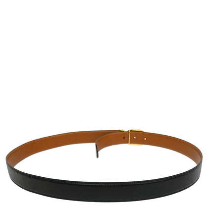 Gucci Black Leather Belt Small Good