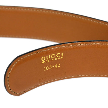 Gucci Black Leather Belt Small Good