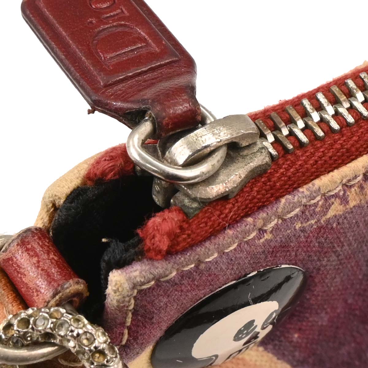 Christian Dior 2003 Red Victim Saddle Handbag