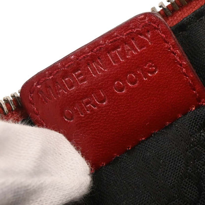 Christian Dior 2003 Red Victim Saddle Handbag