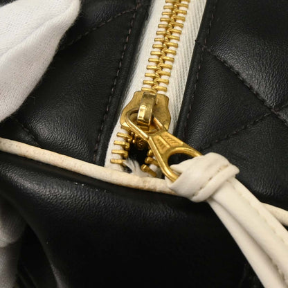 Chanel 1994-1996 Black Calfskin Bowling Bag