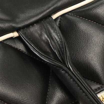 Chanel 1994-1996 Black Calfskin Bowling Bag