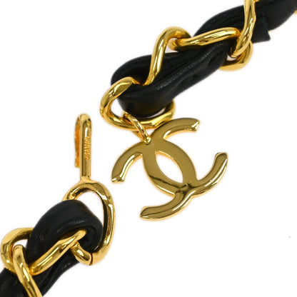 Chanel Black Lambskin Classic Flap Micro Bum Belt Bag