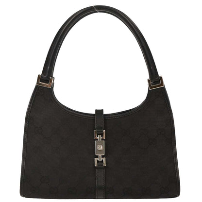 Gucci Black GG Jackie Handbag