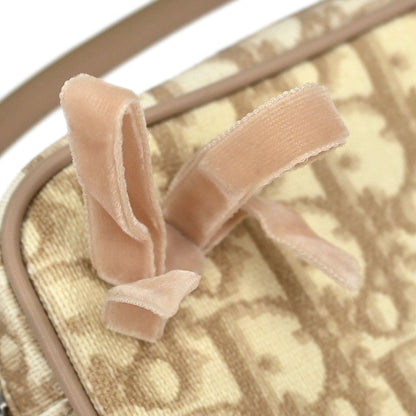 Christian Dior 2005 Off-white PVC Trotter Pouch Handbag