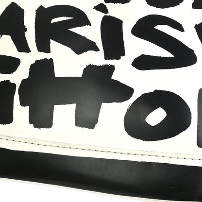 Louis Vuitton 2001 Black Graffiti Alma MM Handbag M92179