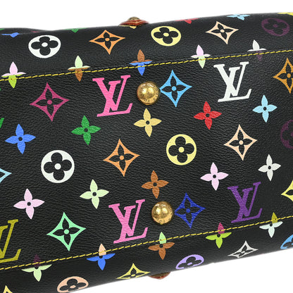 Louis Vuitton 2006 Black Monogram Multicolor Aurelia GM Tote Bag M40101
