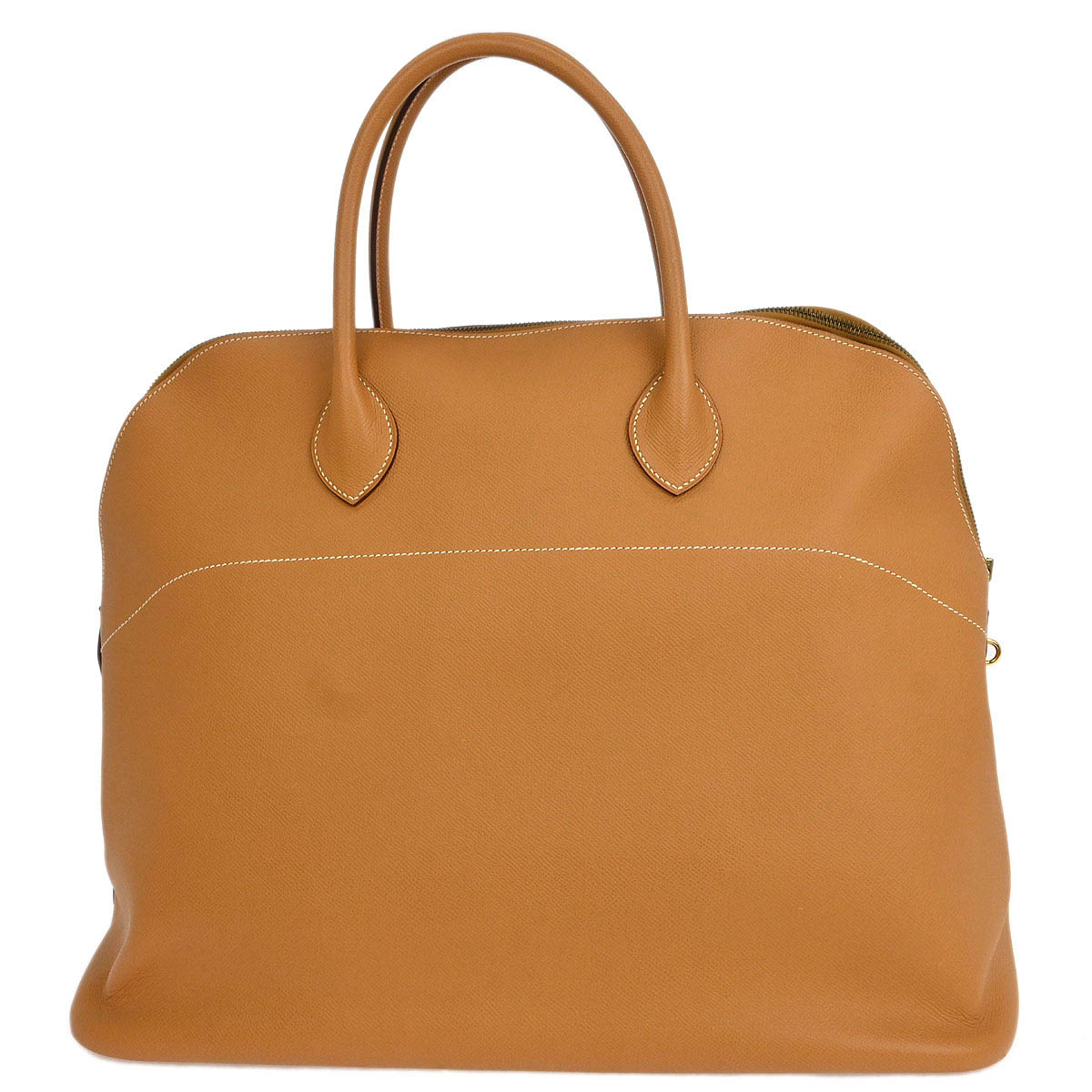 Hermes Natural Courchevel Bolide 45 Handbag