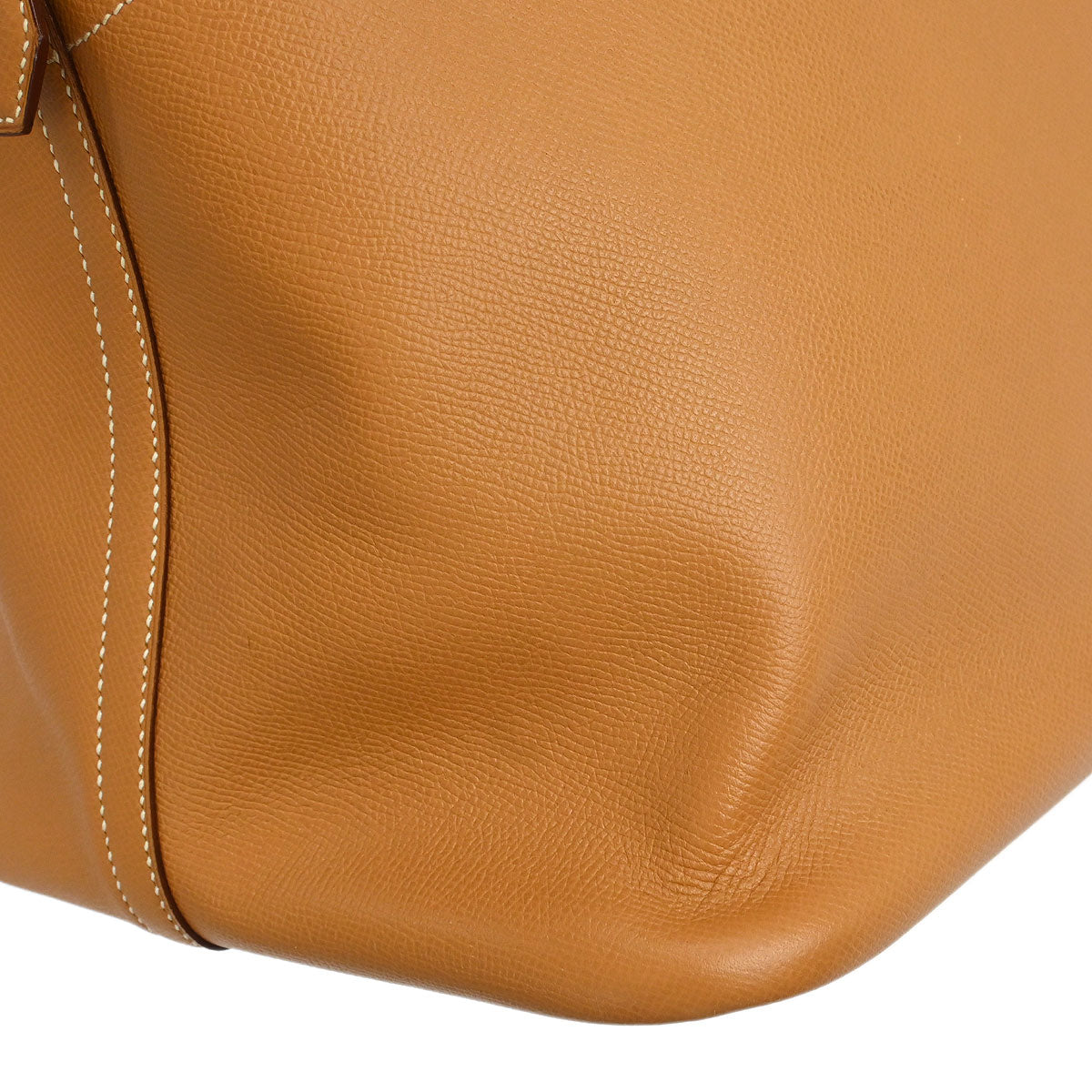 Hermes Natural Courchevel Bolide 45 Handbag