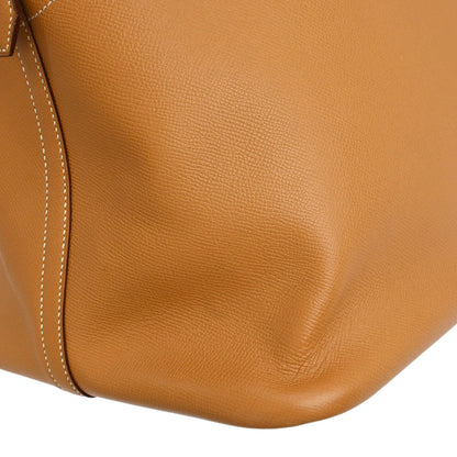 Hermes Natural Courchevel Bolide 45 Handbag