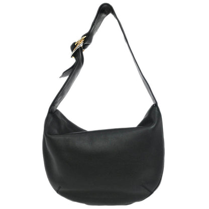 Cartier Black Leather Hobo Handbag