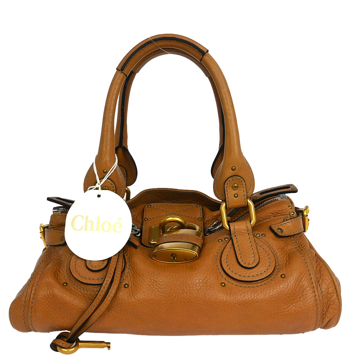 Chloe Brown Paddington Handbag – AMORE Vintage Tokyo