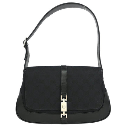 Gucci Black GG Jackie Handbag