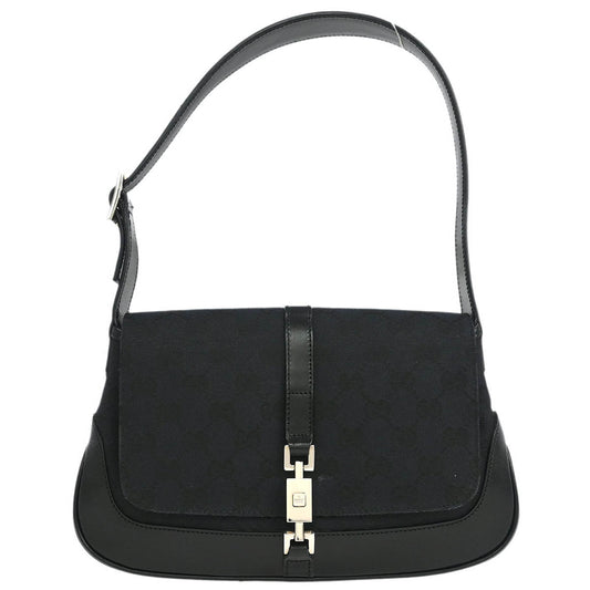 Gucci Black GG Jackie Handbag