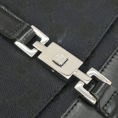 Gucci Black GG Jackie Handbag