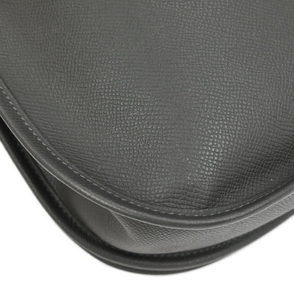 Hermes 2007 Graphite Epsom Evelyne 2 TGM Shoulder Bag