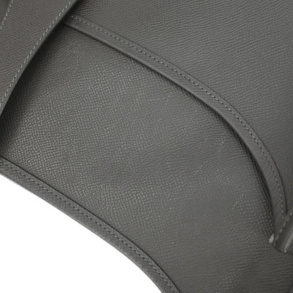 Hermes 2007 Graphite Epsom Evelyne 2 TGM Shoulder Bag