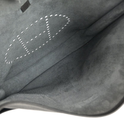 Hermes 2007 Graphite Epsom Evelyne 2 TGM Shoulder Bag