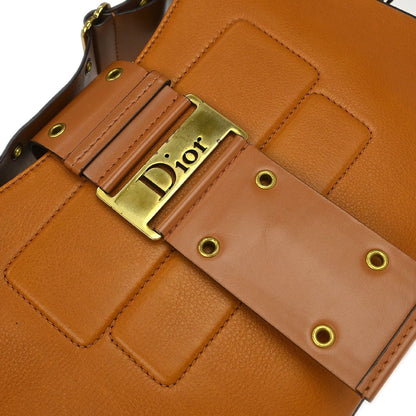 Christian Dior Brown Street Chic Columbus Shoulder Bag
