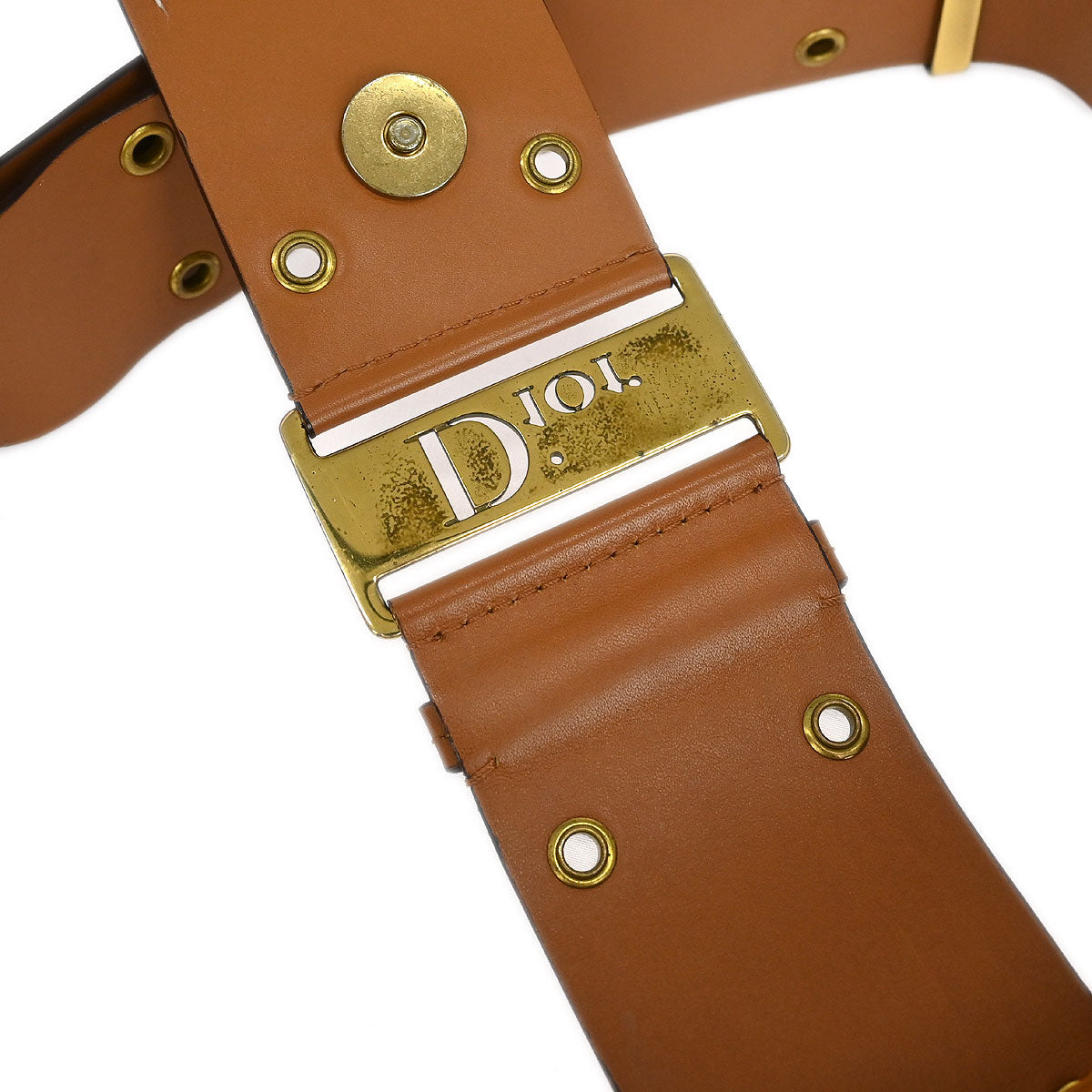 Christian Dior Brown Street Chic Columbus Shoulder Bag