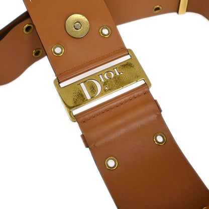 Christian Dior Brown Street Chic Columbus Shoulder Bag