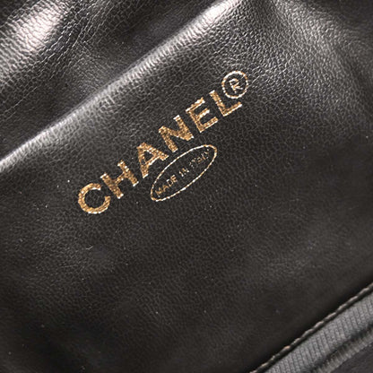 Chanel 1997-1999 Black Caviar Vanity Handbag