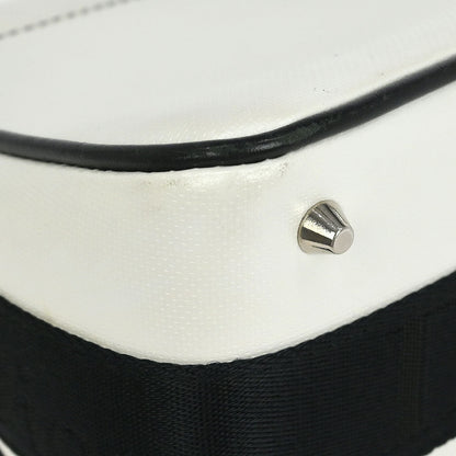 Christian Dior 2003 White Black Hardcore Shoulder Bag