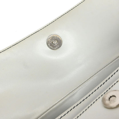 Christian Dior 2003 White Black Hardcore Shoulder Bag