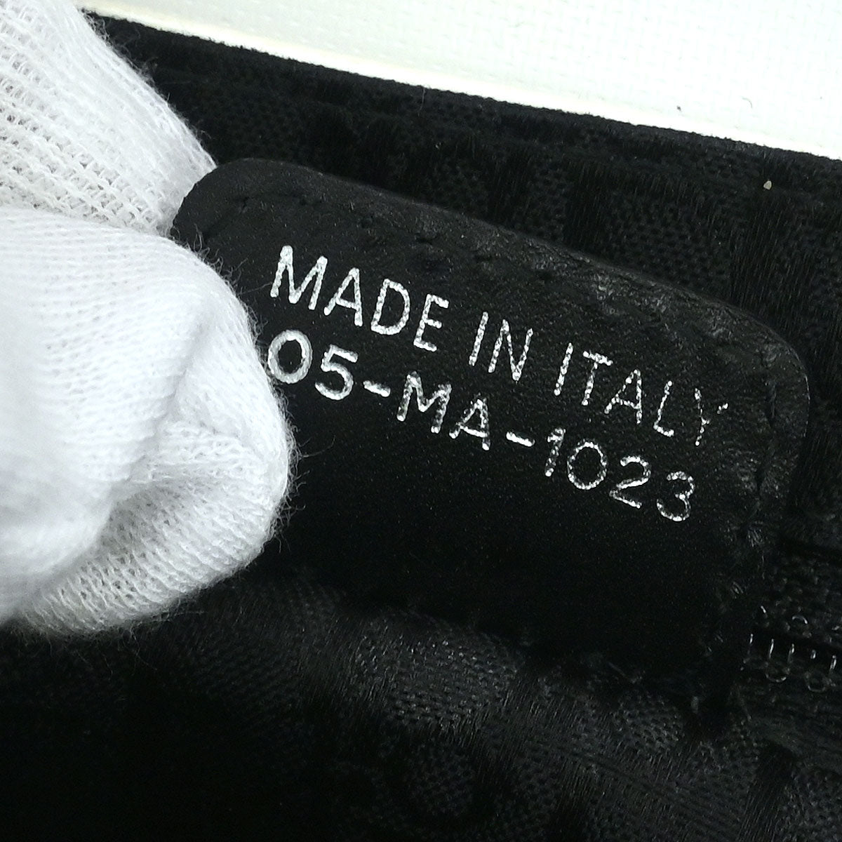 Christian Dior 2003 White Black Hardcore Shoulder Bag