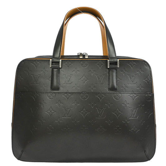 Louis Vuitton 2002 Black Monogram Mat Malden Handbag M55132