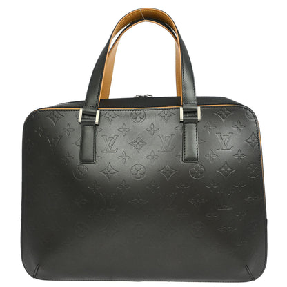 Louis Vuitton 2002 Black Monogram Mat Malden Handbag M55132