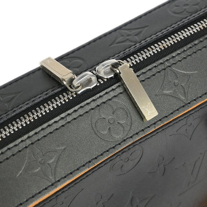 Louis Vuitton 2002 Black Monogram Mat Malden Handbag M55132