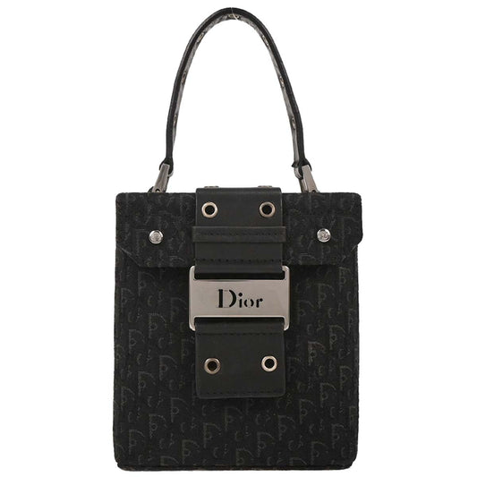 Christian Dior 2002 Black Street Chic Trotter Handbag