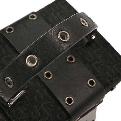 Christian Dior 2002 Black Street Chic Trotter Handbag
