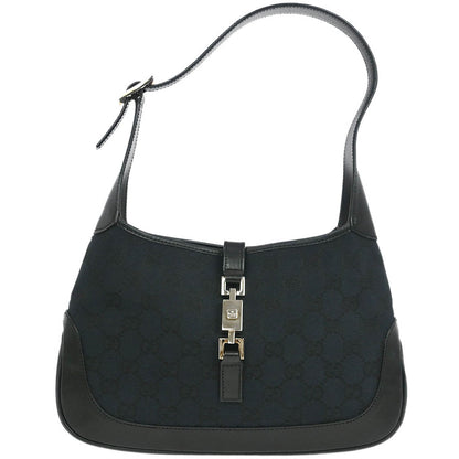 Gucci Black GG Jackie Handbag