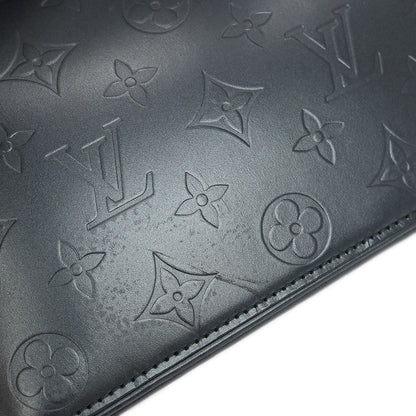 Louis Vuitton Blue Monogram Mat Alston Shoulder Bag M55125