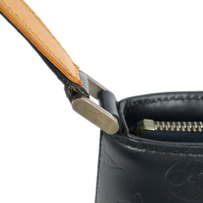 Louis Vuitton Blue Monogram Mat Alston Shoulder Bag M55125