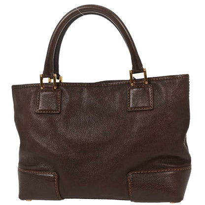 Loewe Brown Fusta 30 Tote Bag