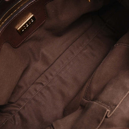 Loewe Brown Fusta 30 Tote Bag