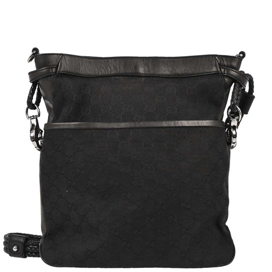 Gucci Black GG Shoulder Bag