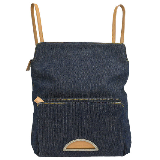 Christian Dior 2000 Blue Denim Malice Backpack