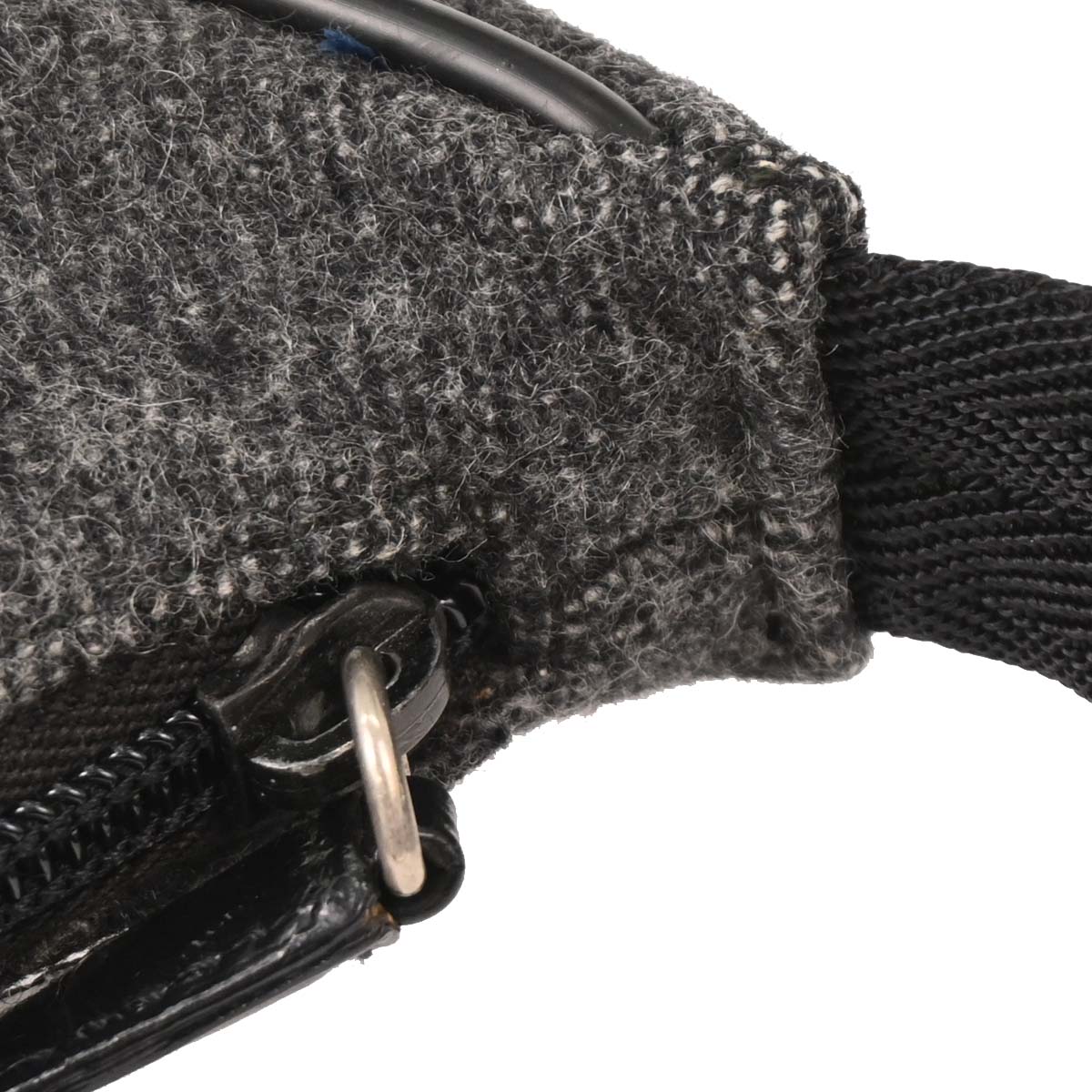 Prada Sport Gray Wool Handbag