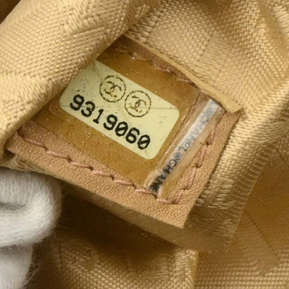 Chanel 2004-2005 Beige Caviar Wild Stitch Choco Bar Tote Handbag