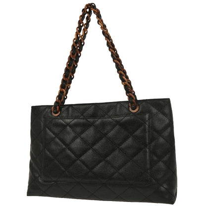 Chanel Black Caviar Tote Handbag