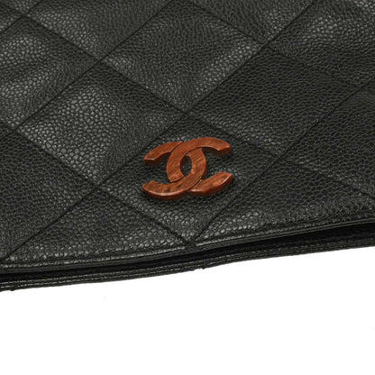 Chanel Black Caviar Tote Handbag