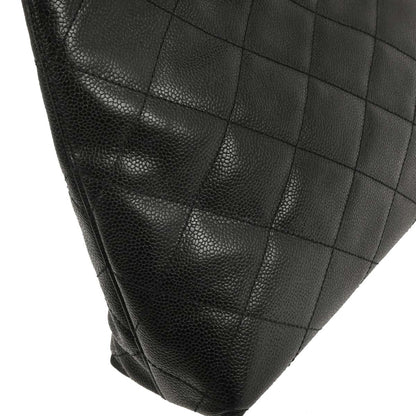 Chanel Black Caviar Tote Handbag