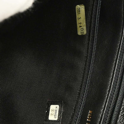 Chanel Black Caviar Tote Handbag