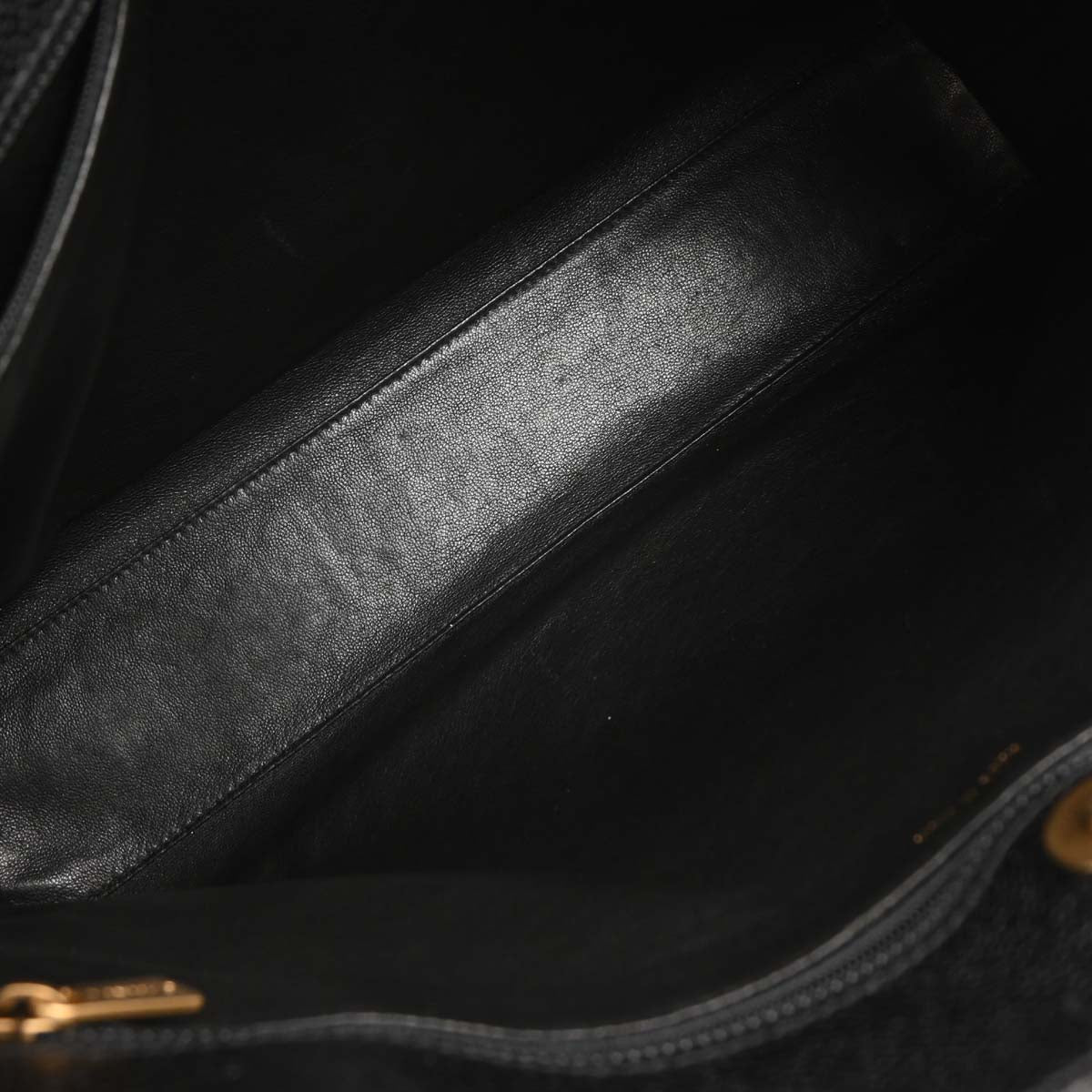 Chanel Black Caviar Tote Handbag