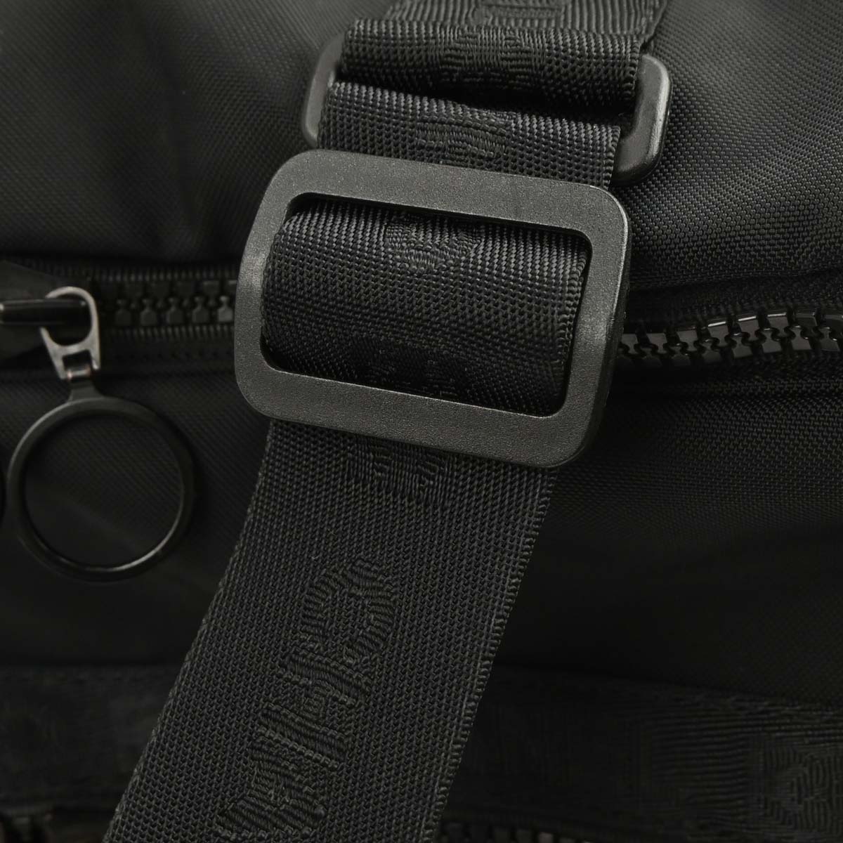 Chanel 2001-2003 Black Nylon Sport Line Duffle Gym Handbag