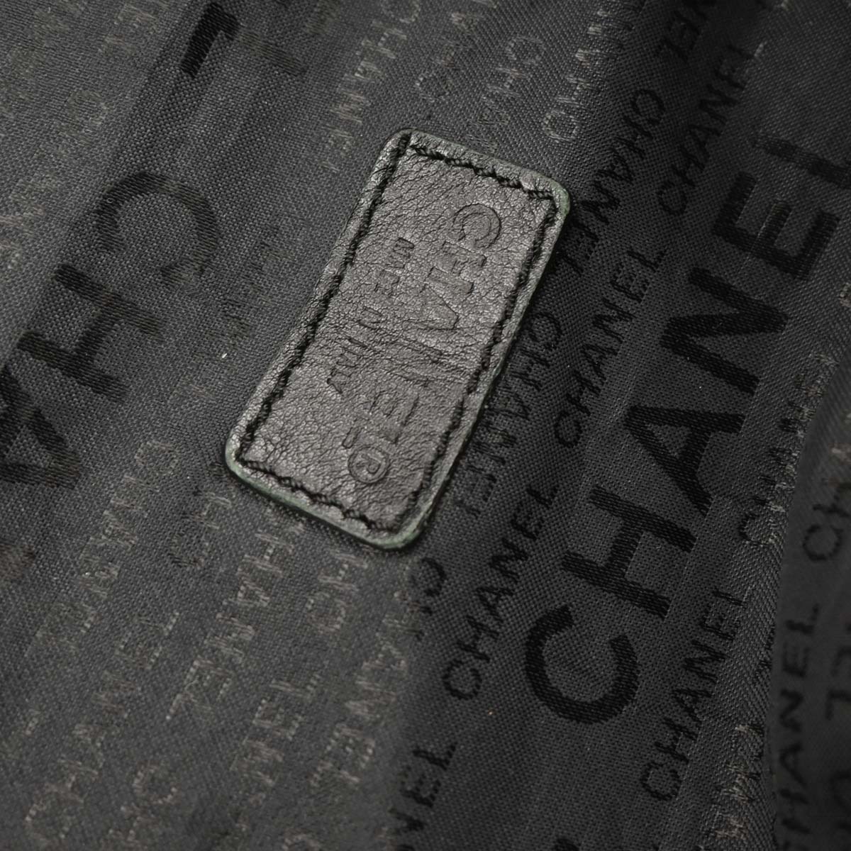 Chanel 2001-2003 Black Nylon Sport Line Duffle Gym Handbag